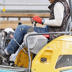 塩崎組の作業風景